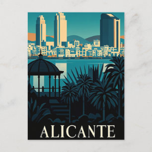 Alicante Spain Postcard