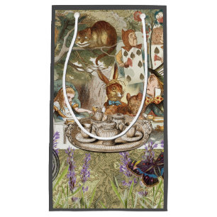 Alice Adventures Classic Wonderland Tea Party Small Gift Bag