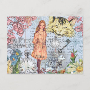 Alice Adventures in Wonderland Classic Rackham Postcard