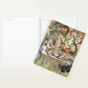 Alice Adventures in Wonderland Mad Tea Party Planner