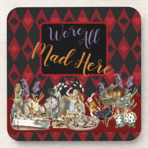 Alice Adventures with Wonderland Mad Cheshire Cat Coaster