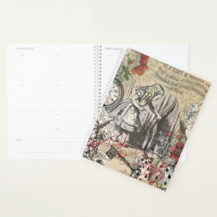 Alice Adventures Wonderland Curtain Classic Art Planner