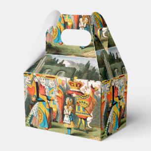Alice Adventures Wonderland Queen of Hearts Favour Box