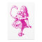 Alice and Flamingo Inked Pink