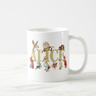 Alice and Friends in Wonderland Coffee Mug