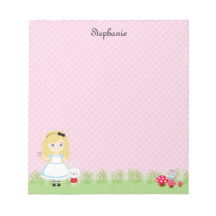 Alice and Her Tea Party Notepad