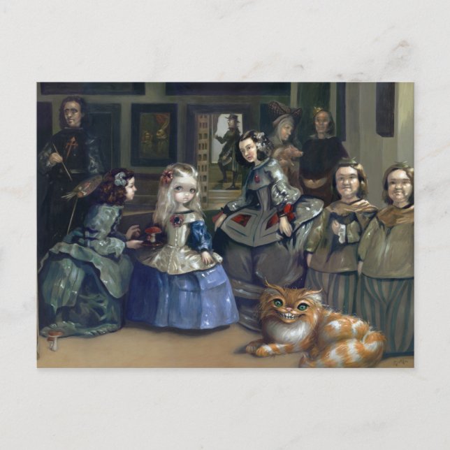 "Alice and Las Meninas" Postcard (Front)