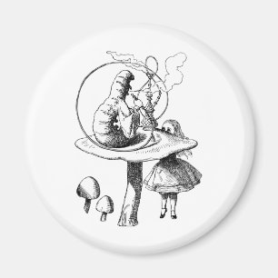 Alice and the Caterpillar Magnet