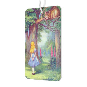 Alice and the Cheshire Cat Car Air Freshener