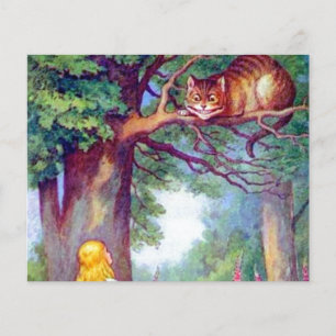 Alice and the Cheshire Cat Full Colour