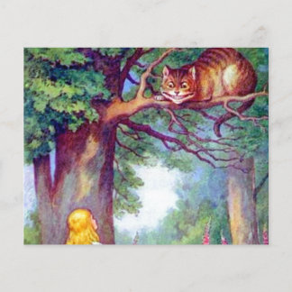 Alice and the Cheshire Cat Full Colour