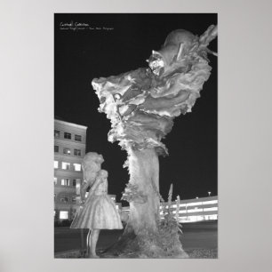 Alice and the Cheshire Cat Poster