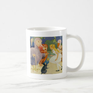Alice and the Dodo Bird at the Caucus Race Coffee Mug