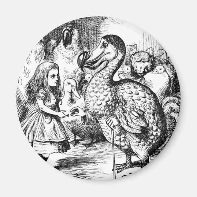 Alice and the Dodo Magnet (Front)