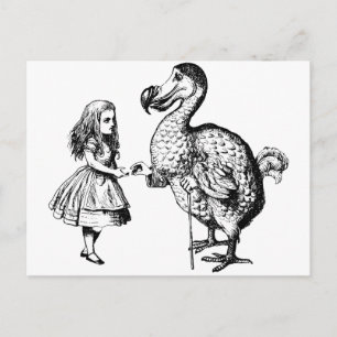 Alice and the Dodo Postcard