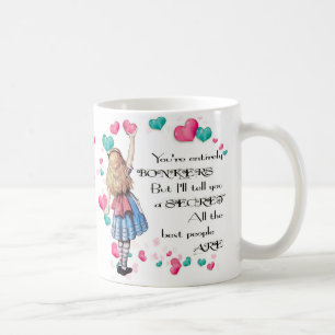 Alice and the Hearts, Alice Reaching to place hear Coffee Mug