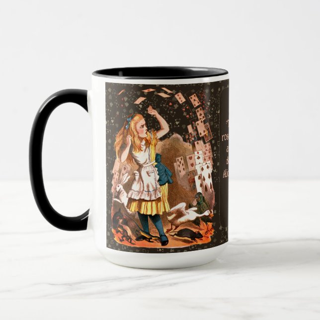 Alice and the Playing Cards Mug (Left)