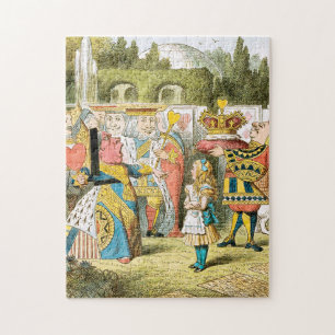 Alice and the Red Queen Jigsaw Puzzle