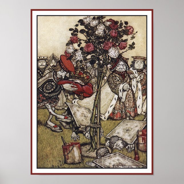 Alice and Wonderland - Arthur Rackman Poster (Front)