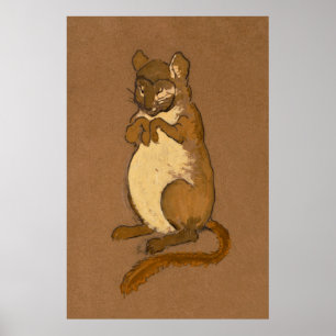Alice and Wonderland Forest Character Painting-8 Poster