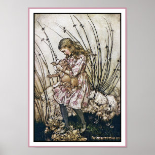 Alice and Wonderland - Pig & Pepper by Rackham Poster