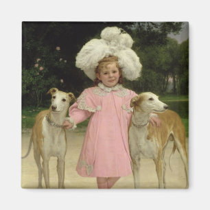 Alice Antoinette de la Mar, aged five Magnet