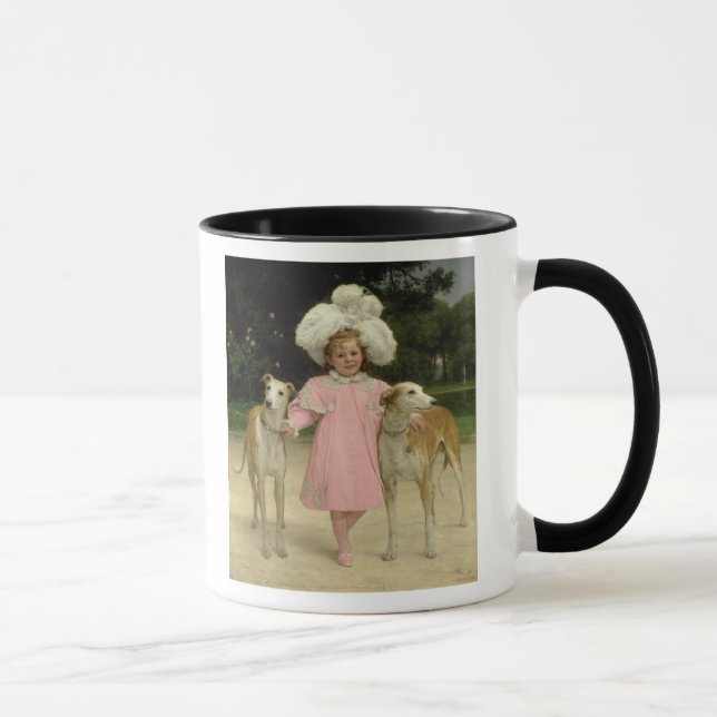 Alice Antoinette de la Mar, aged five Mug (Right)