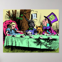 Alice at the Mad Hatter's Tea Party