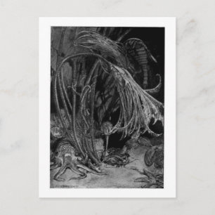 Alice B. Woodward: Silurian Marine art postcard