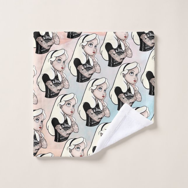 Alice Bath Towel Set (Wash Cloth)