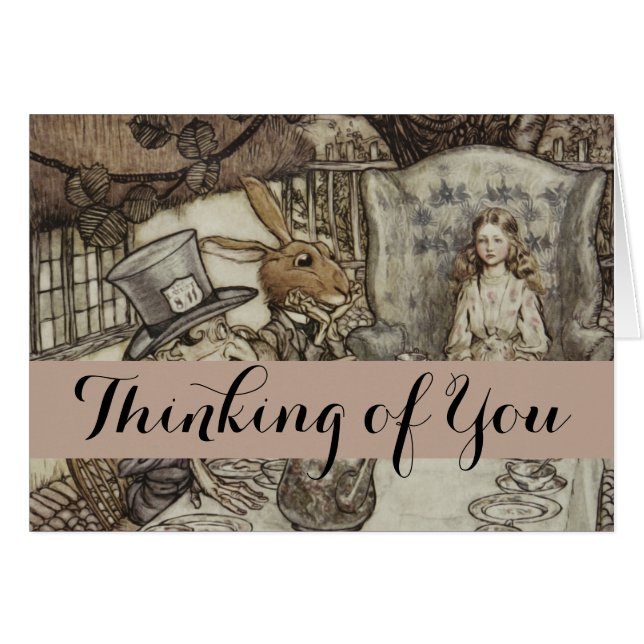 Alice Birthday Unbirthday Rabbit Hatter Party (Front Horizontal)