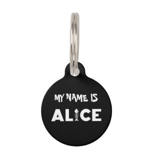 Alice Cat Pet ID Tag