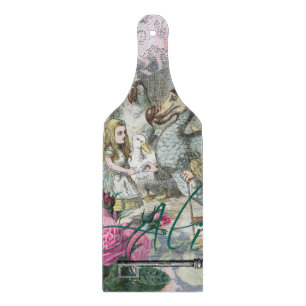 Alice Classic Wonderland Dodo Tenniel Art Cutting Board