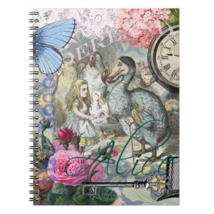 Alice Classic Wonderland Dodo Tenniel Art Notebook
