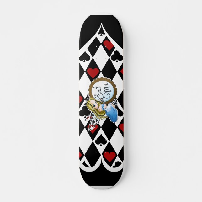 Alice Fairy-Eat Me Anime Skateboard (Front)