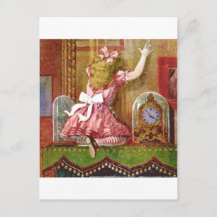 Alice Falls Through the Living Room Mirror Postcard