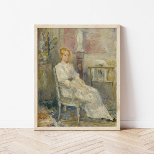 Alice Gamby Dans le Salon   Berthe Morisot Poster