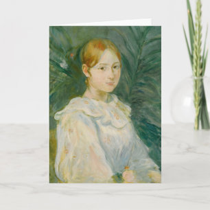 Alice Gamby en Buste Berthe Morisot Card
