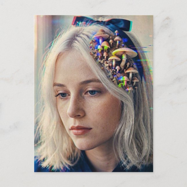 Alice Glitch Postcard (Front)