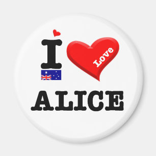 ALICE - I Love Magnet