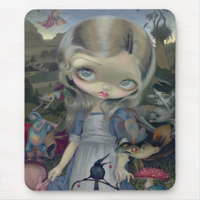 "Alice in a Bosch Wonderland" Mousepad (Front)