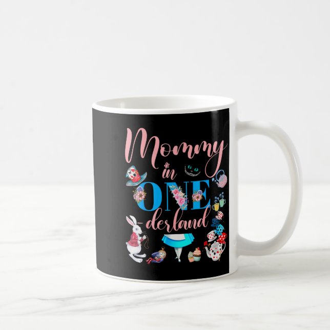 Alice In Onederland Family Mommy Of The Birthday G Coffee Mug (Right)