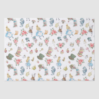 Alice in Onederland Themed Tissue Paper