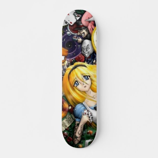 Alice in Skateland 2 Skateboard (Front)
