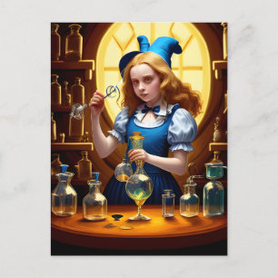 Alice in the Apothecary Postcard
