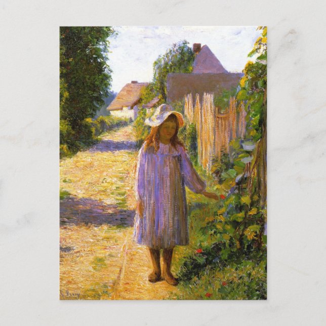 Alice in the Lane by Lilla Cabot Perry Postcard (Front)