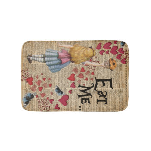 Alice in the Wonderland Eat Me Muffin Bath Mat