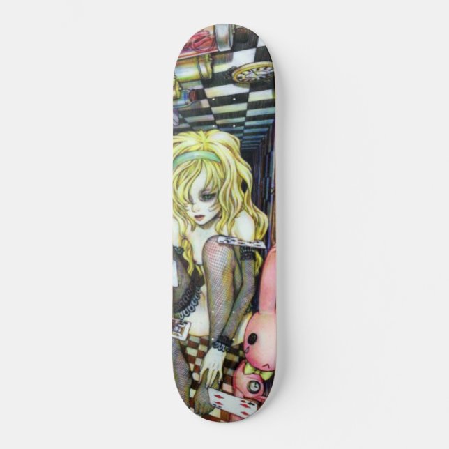 Alice in Wonderhell Skateboard (Front)