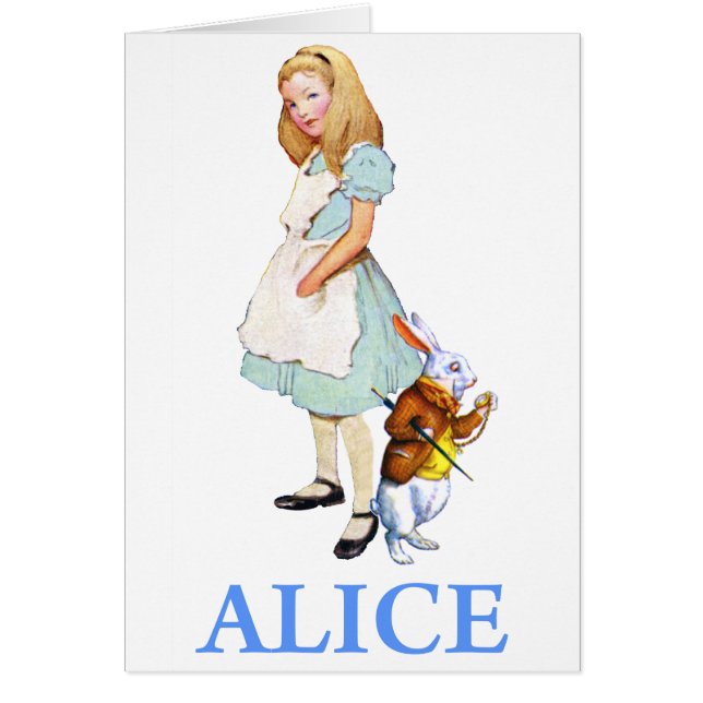 ALICE IN WONDERLAND (Front)