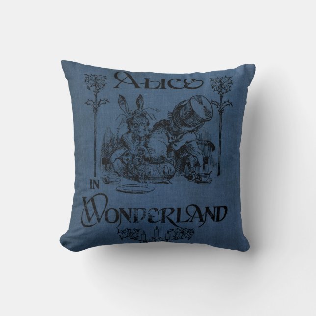 Alice in Wonderland 1905 book cover Cushion (Front)
